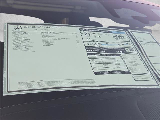 New 2027 Mercedes-Benz GLE 450 4MATIC image 15