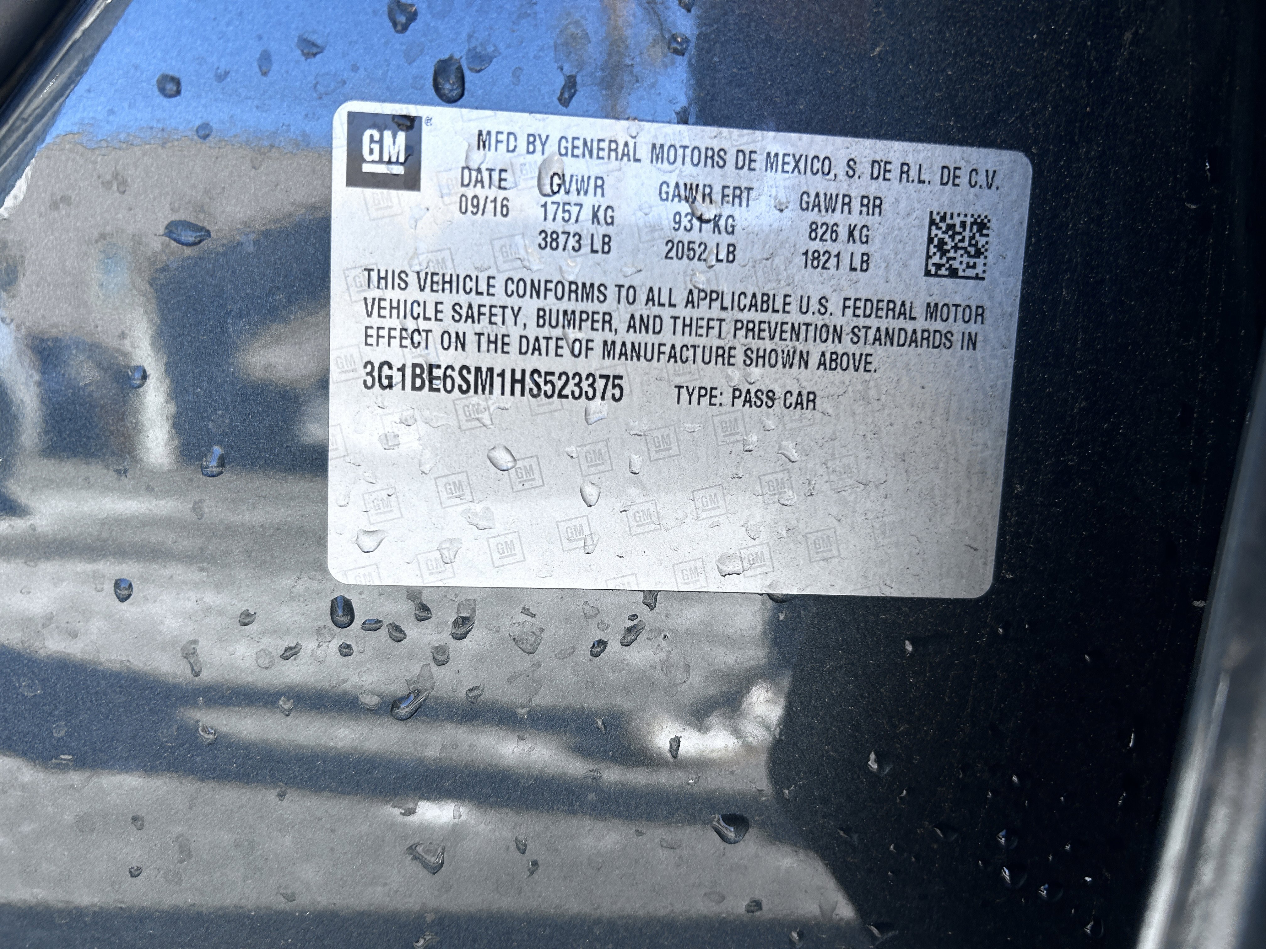 Used 2017 Chevrolet Cruze LT w/ Sun And Sound Package image 22