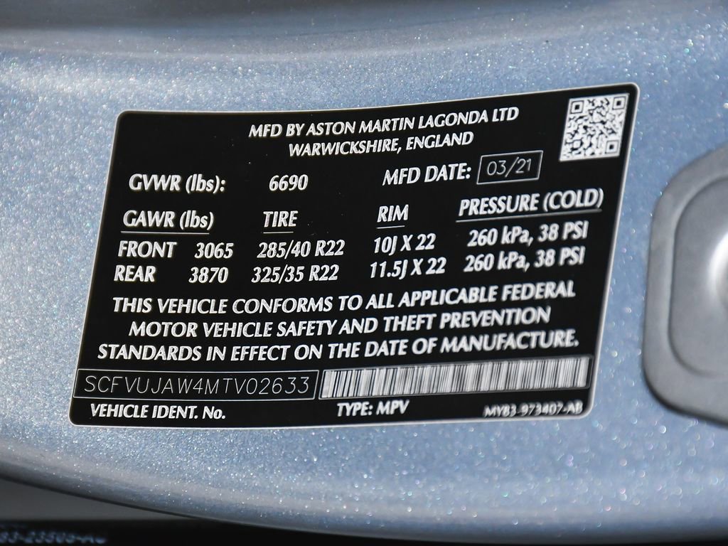 Used 2021 Aston Martin DBX image 17