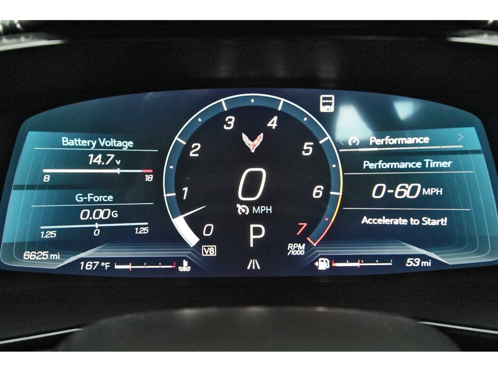 Used 2023 Chevrolet Corvette Stingray Preferred Cpe w/ Z51 Performance Package RWD image 8