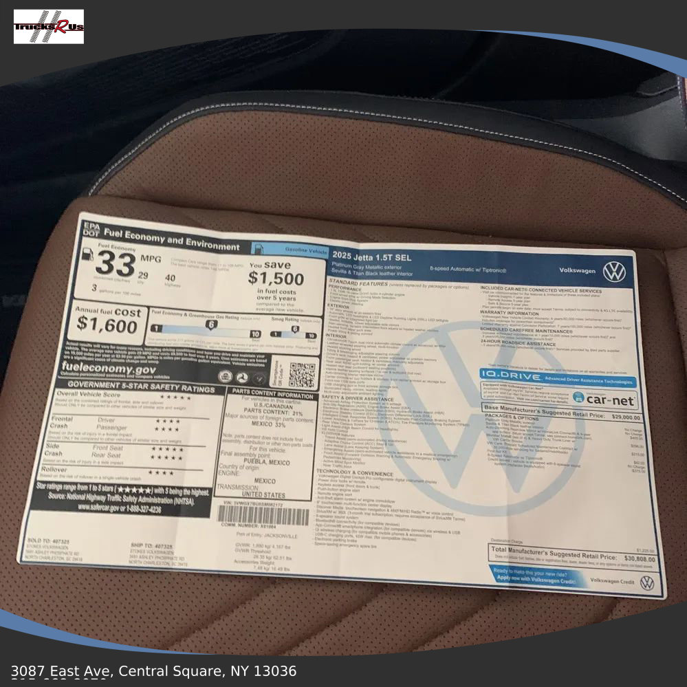 Used 2025 Volkswagen Jetta SEL image 23