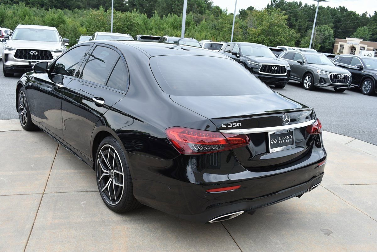 Used 2022 Mercedes-Benz E 350 Sedan w/ AMG Line Exterior image 14