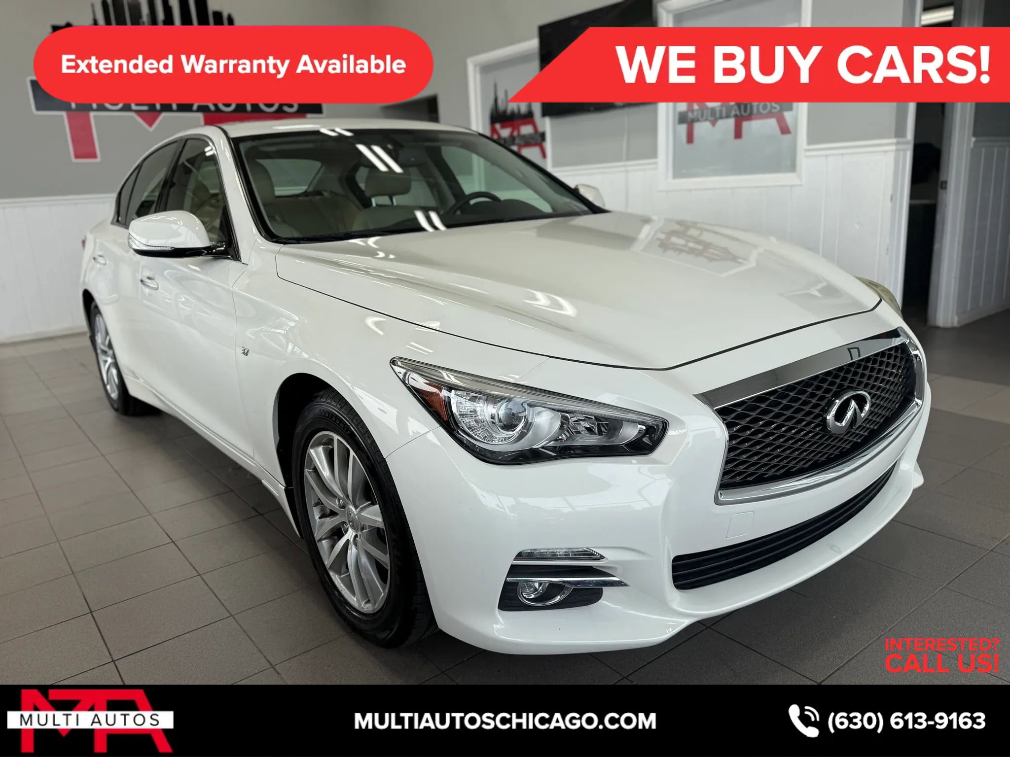 Used 2014 INFINITI Q50 Premium w/ Navigation Package AWD/4WD image 5