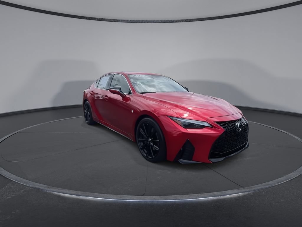 Used 2022 Lexus IS 350 F Sport w/ Accessory Package RWD image 3