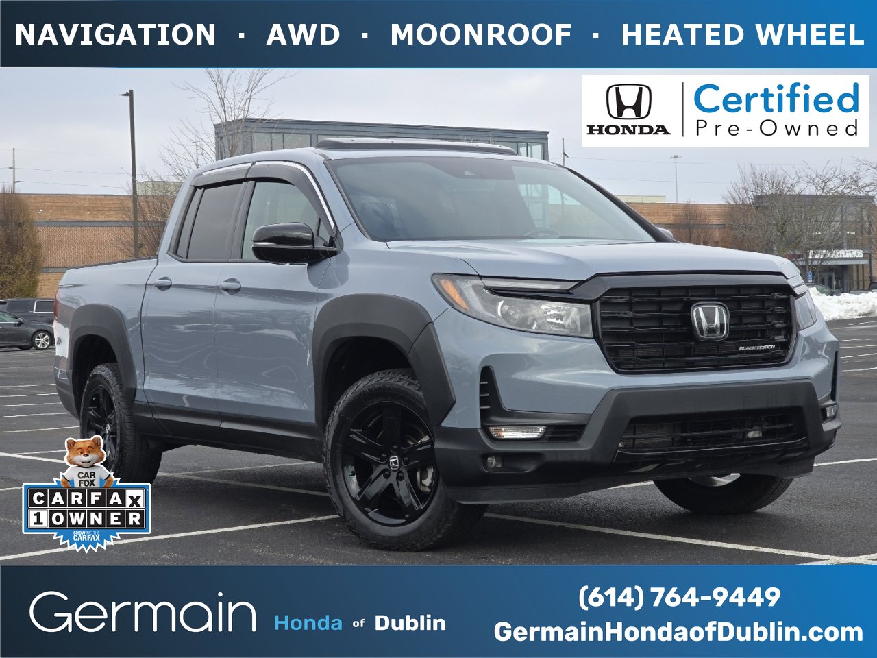 Used 2023 Honda Ridgeline Black Edition