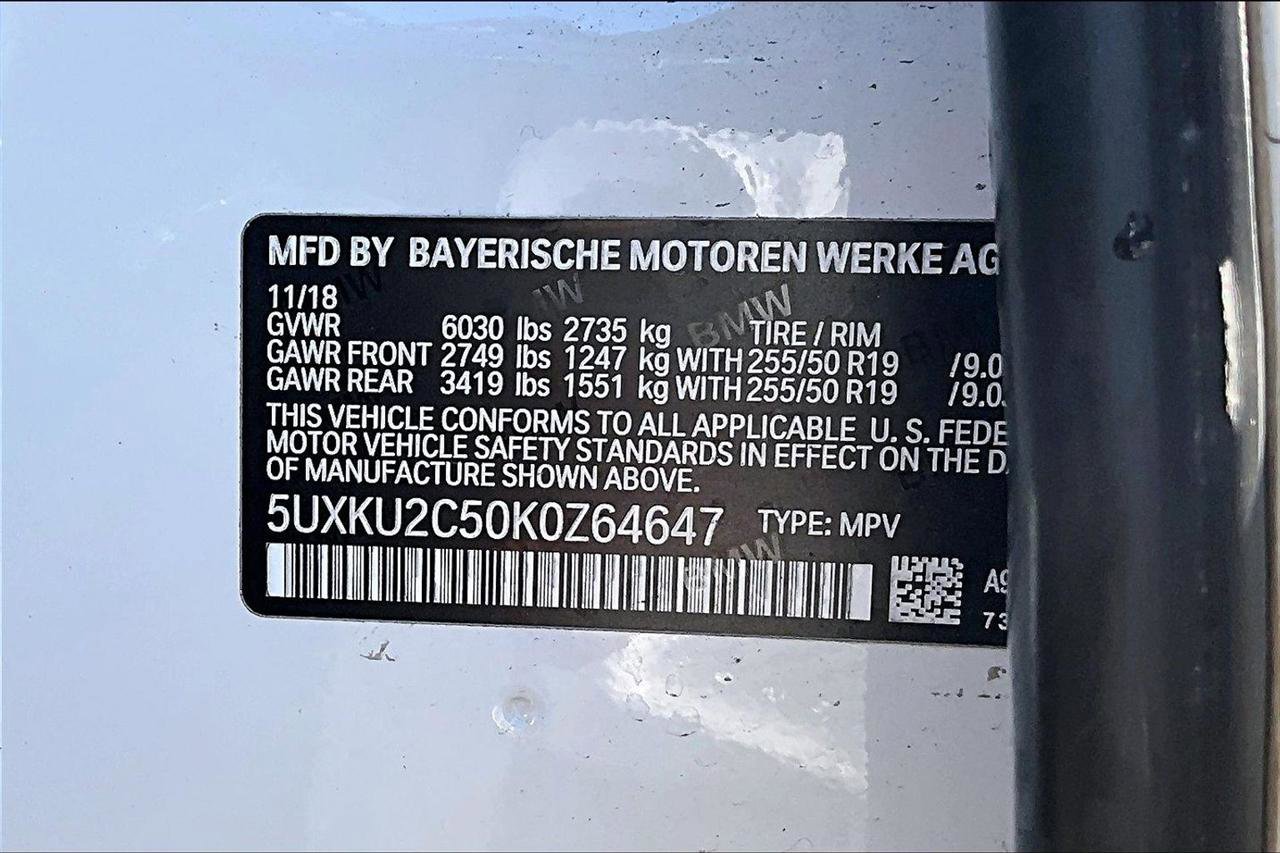 Used 2019 BMW X6 xDrive35i w/ Premium Package image 19