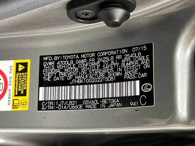 Used 2016 Lexus ES 350 w/ Luxury Package w/Wood Trim image 44