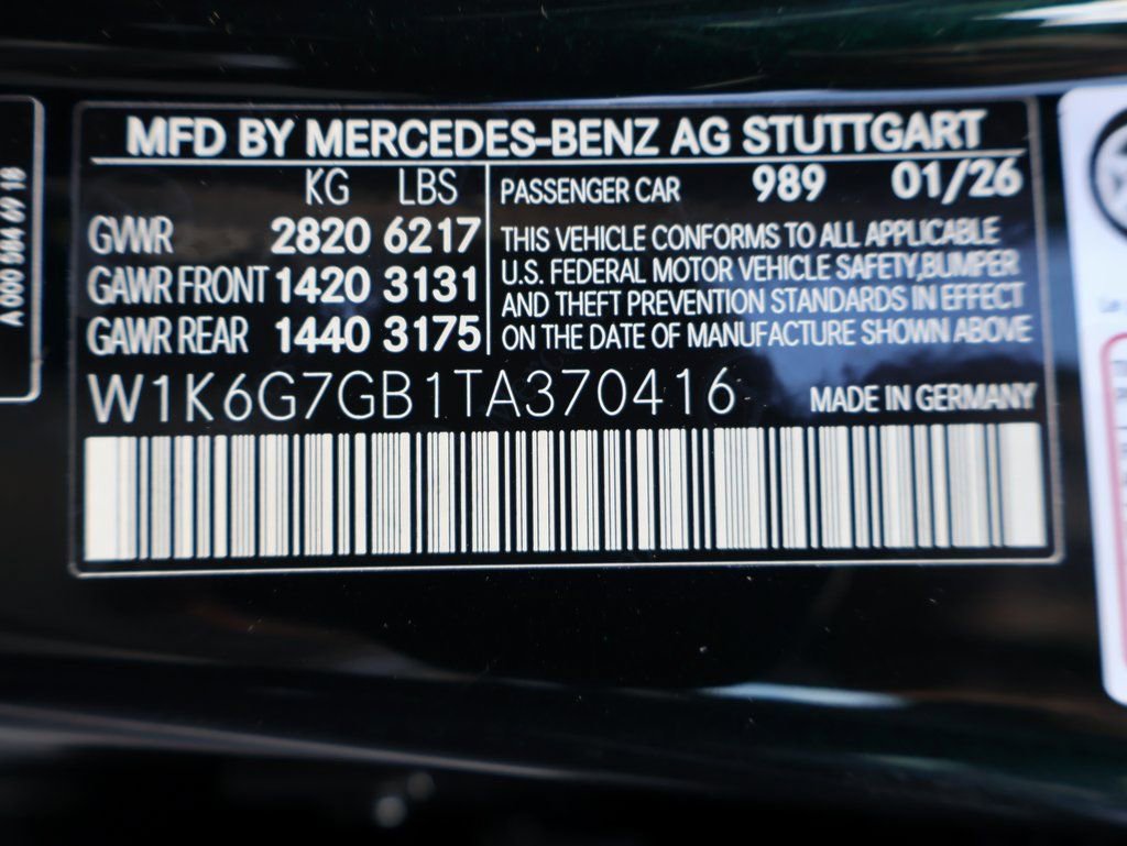 New 2026 Mercedes-Benz S 580 4MATIC Sedan image 41