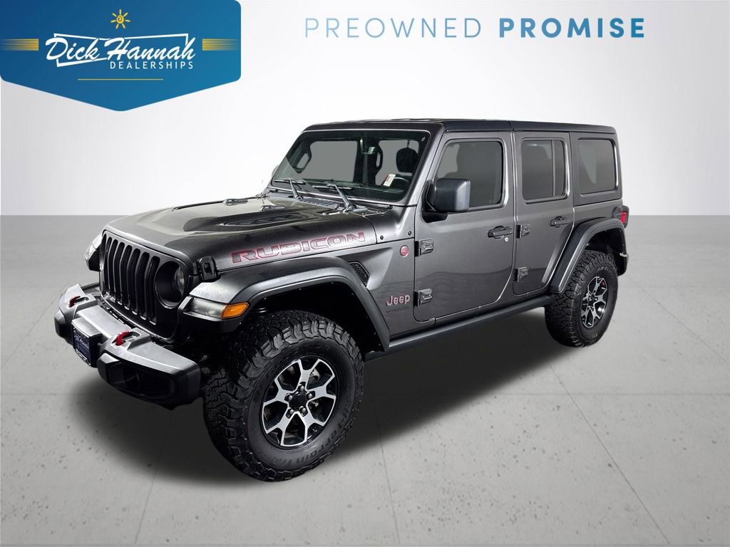 Used 2022 Jeep Wrangler Unlimited Rubicon w/ Cold Weather Group AWD/4WD image 1
