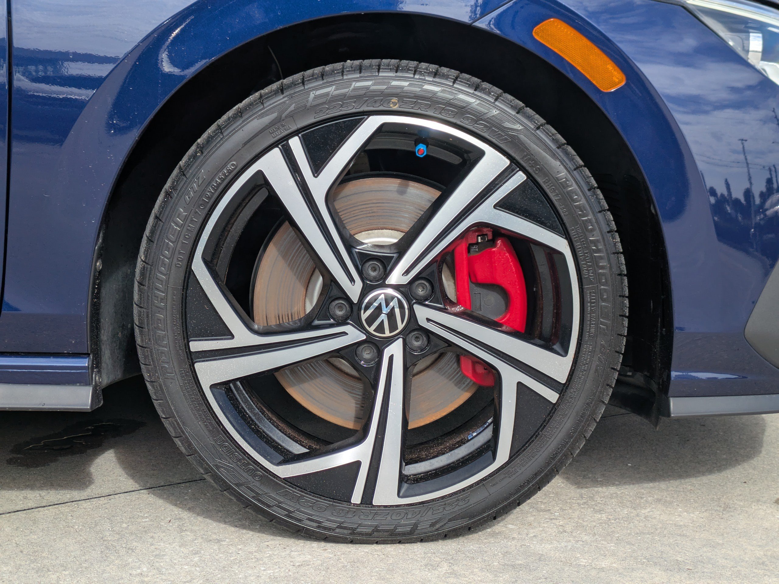 Certified 2024 Volkswagen GTI SE w/ SE Leather Seats Package FWD image 11