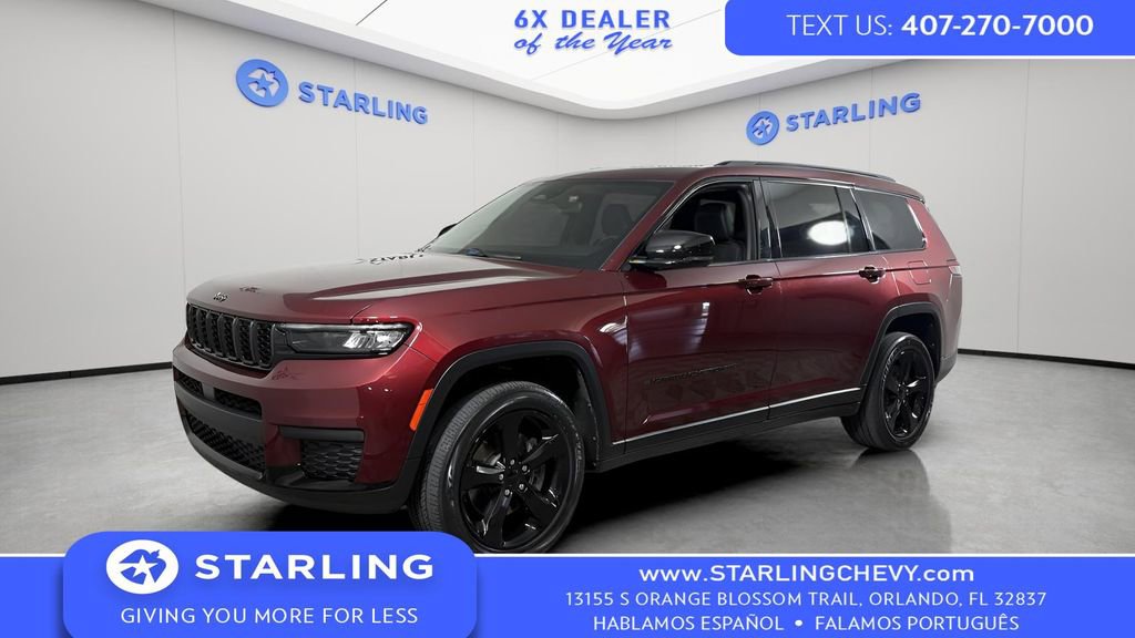 Used 2022 Jeep Grand Cherokee L Laredo RWD image 1