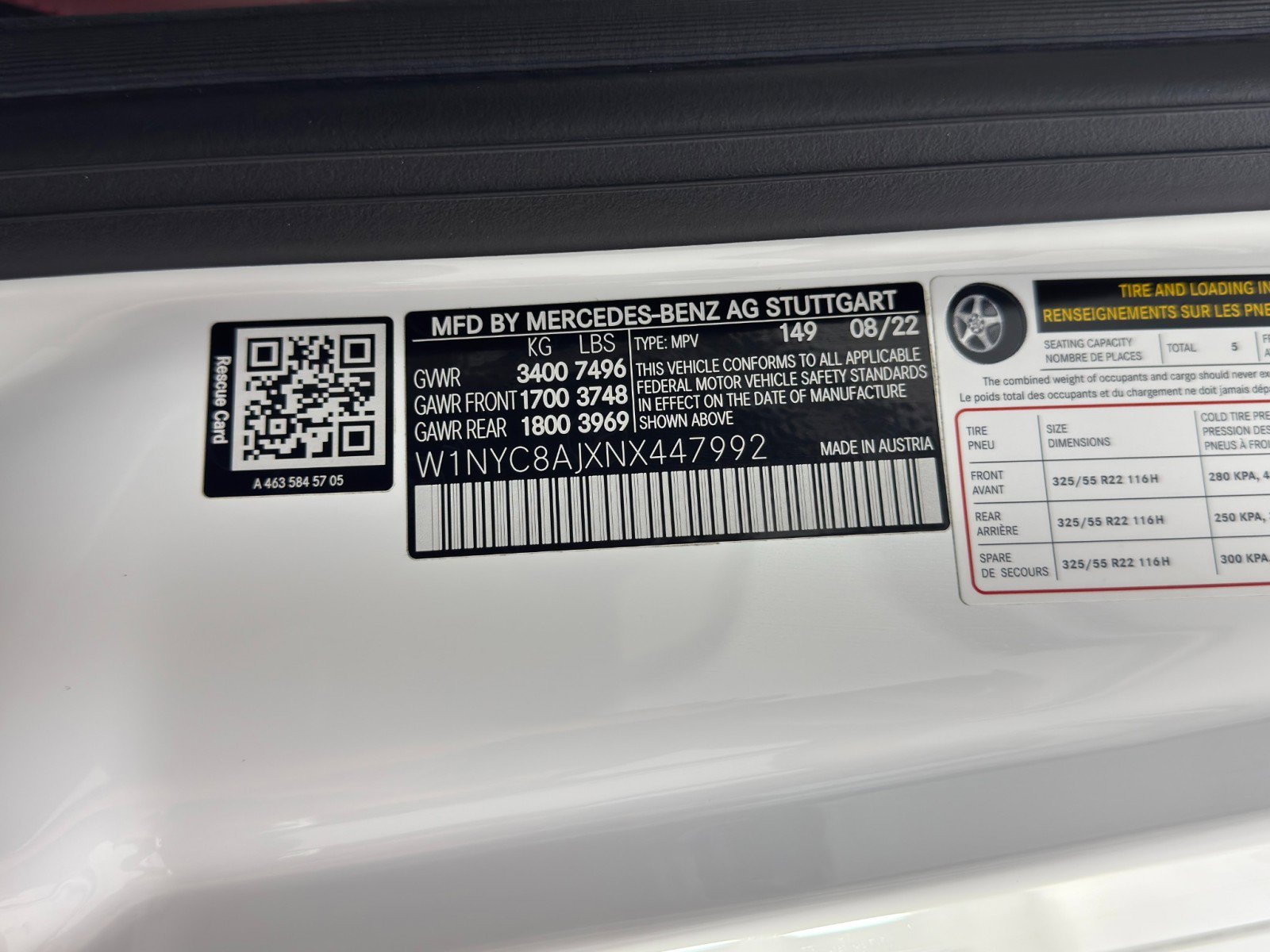 Used 2022 Mercedes-Benz G 63 AMG Squared image 55