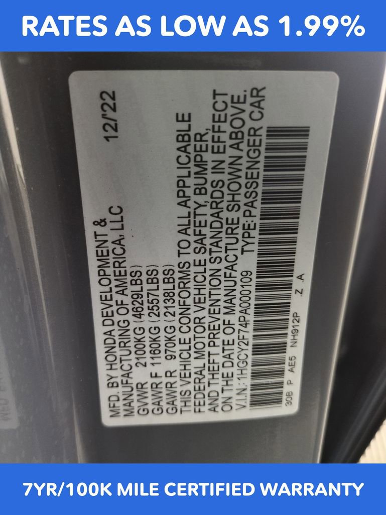 Certified 2023 Honda Accord Sport image 29