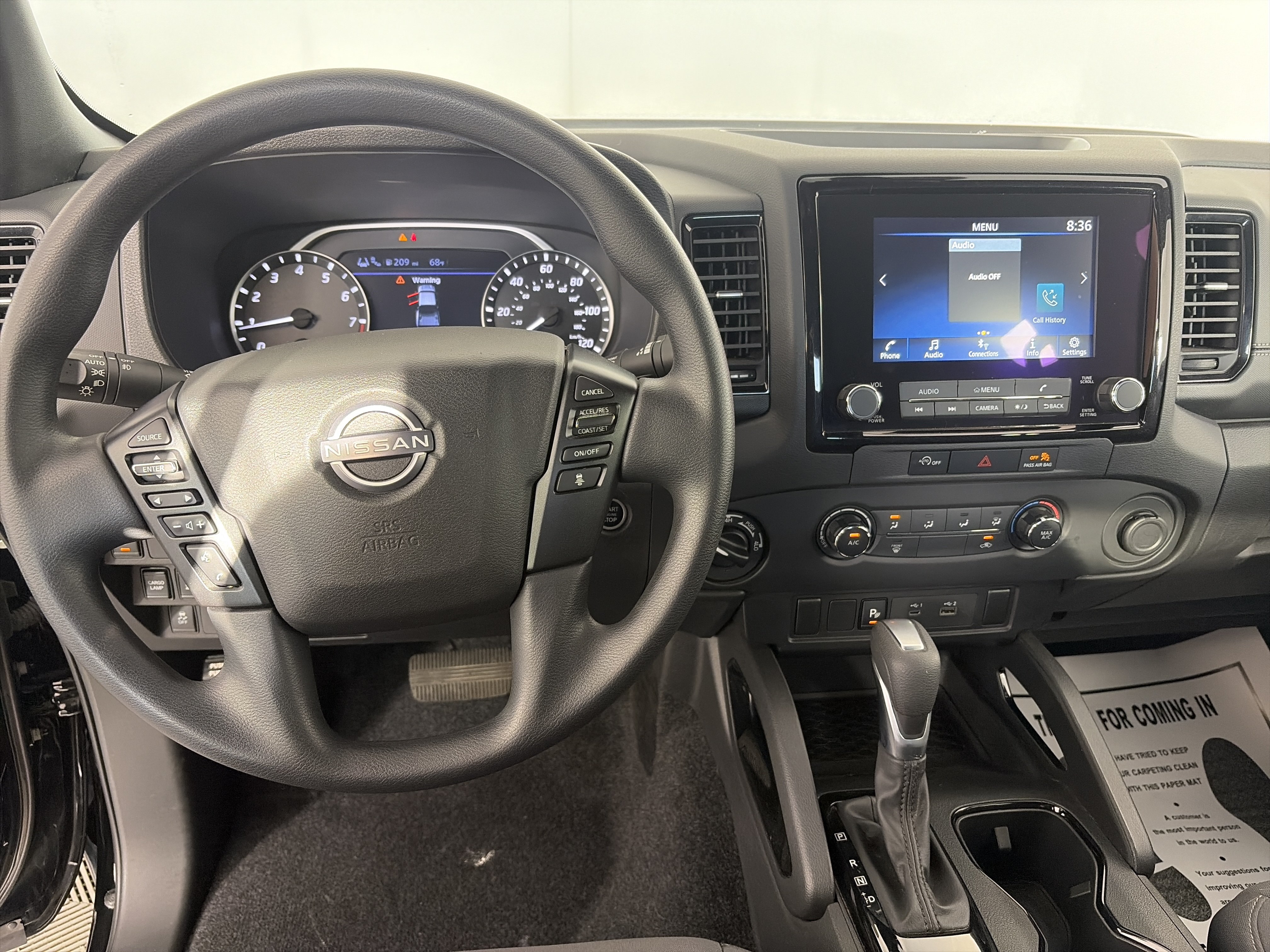 Used 2023 Nissan Frontier SV w/ Midnight Edition Package AWD/4WD image 3