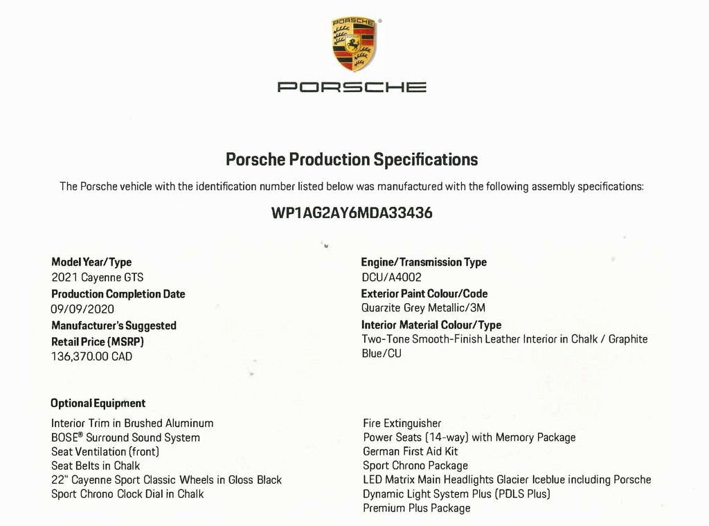 Used 2021 Porsche Cayenne GTS image 2