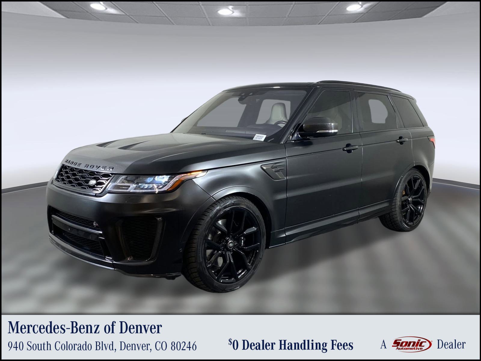 Used 2018 Land Rover Range Rover Sport SVR