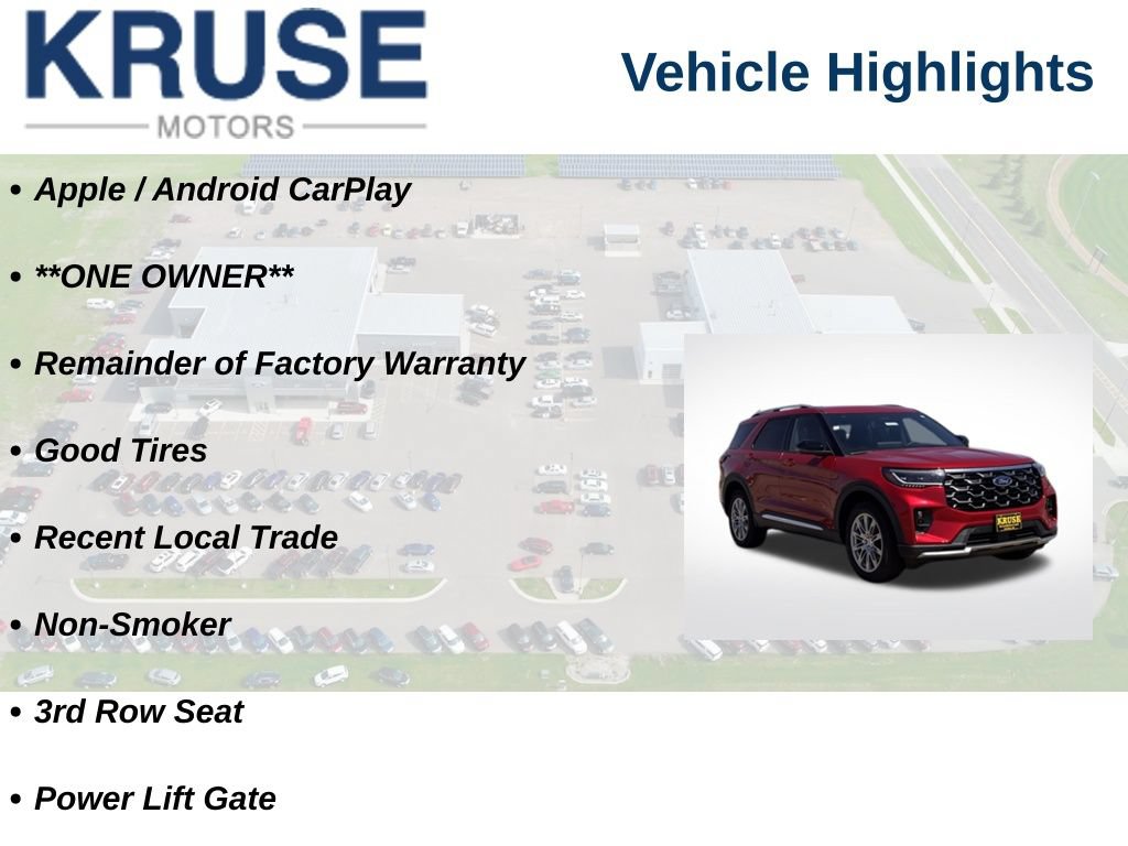 Used 2025 Ford Explorer Platinum AWD/4WD image 18