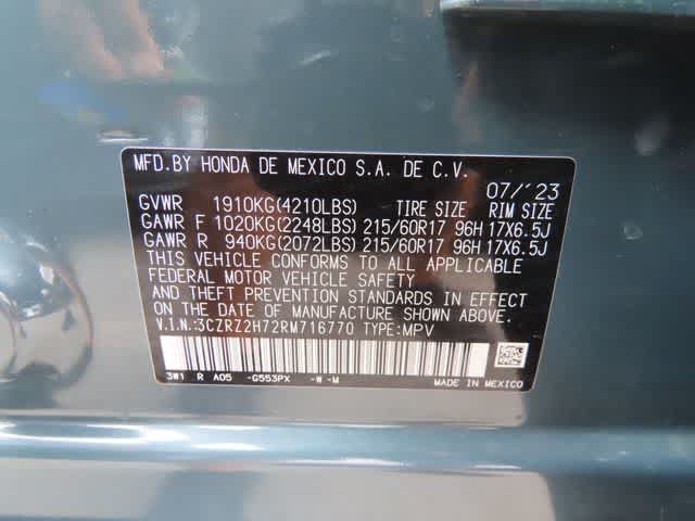 Certified 2024 Honda HR-V EX-L image 27