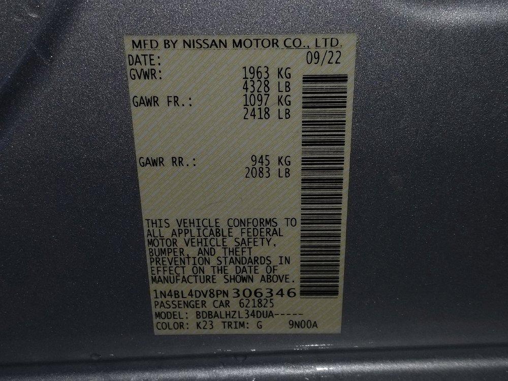 Used 2023 Nissan Altima 2.5 SV image 33