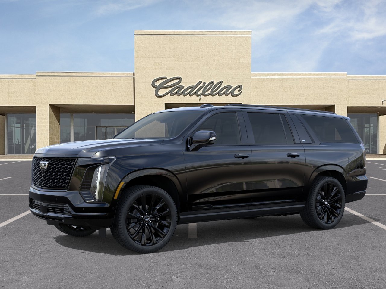 New 2026 Cadillac Escalade ESV Platinum Sport w/ LPO, ONYX Package AWD/4WD image 2