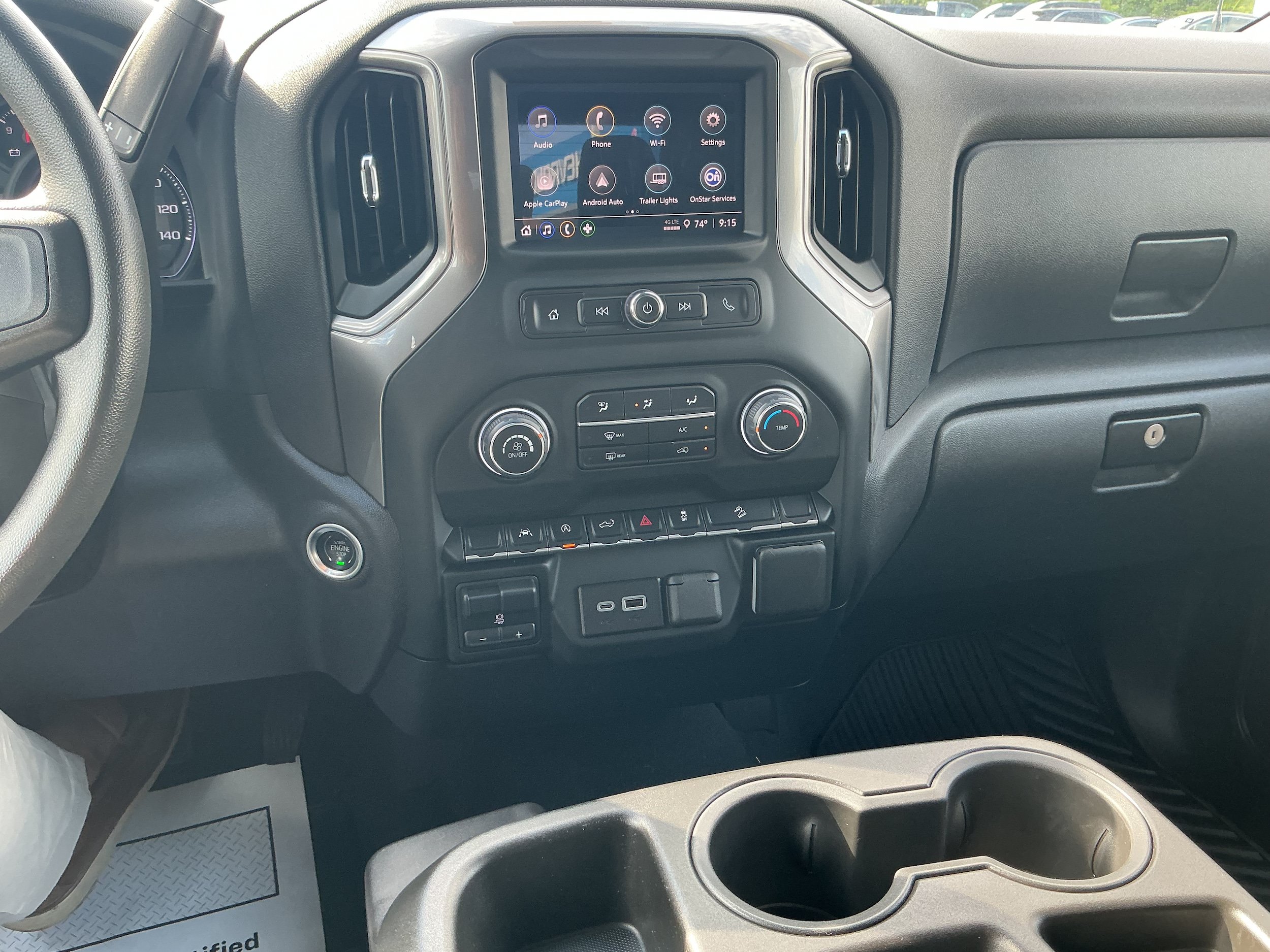 Certified 2024 Chevrolet Silverado 1500 Custom Trail Boss w/ Dark Appearance Package AWD/4WD image 12