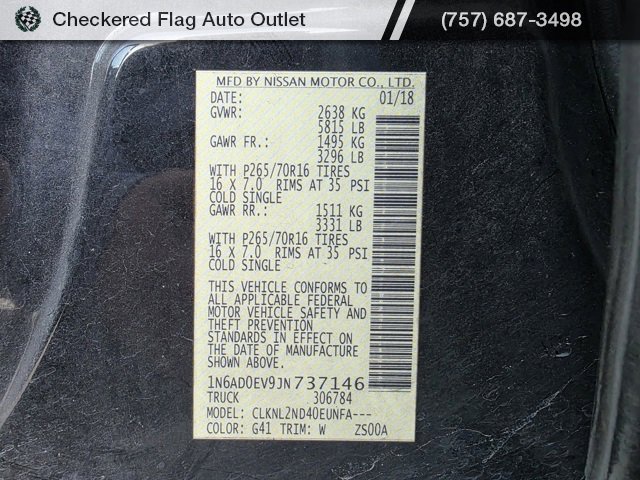 Used 2018 Nissan Frontier SV w/ Value Truck Package image 20