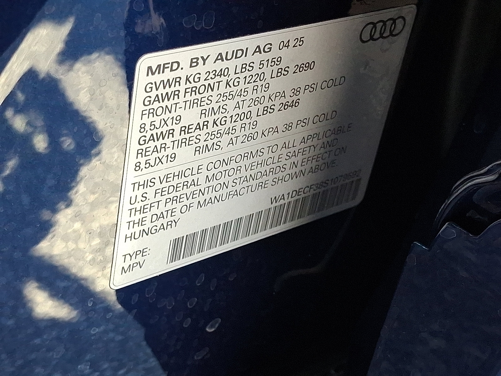 New 2025 Audi Q3 2.0T Premium image 17