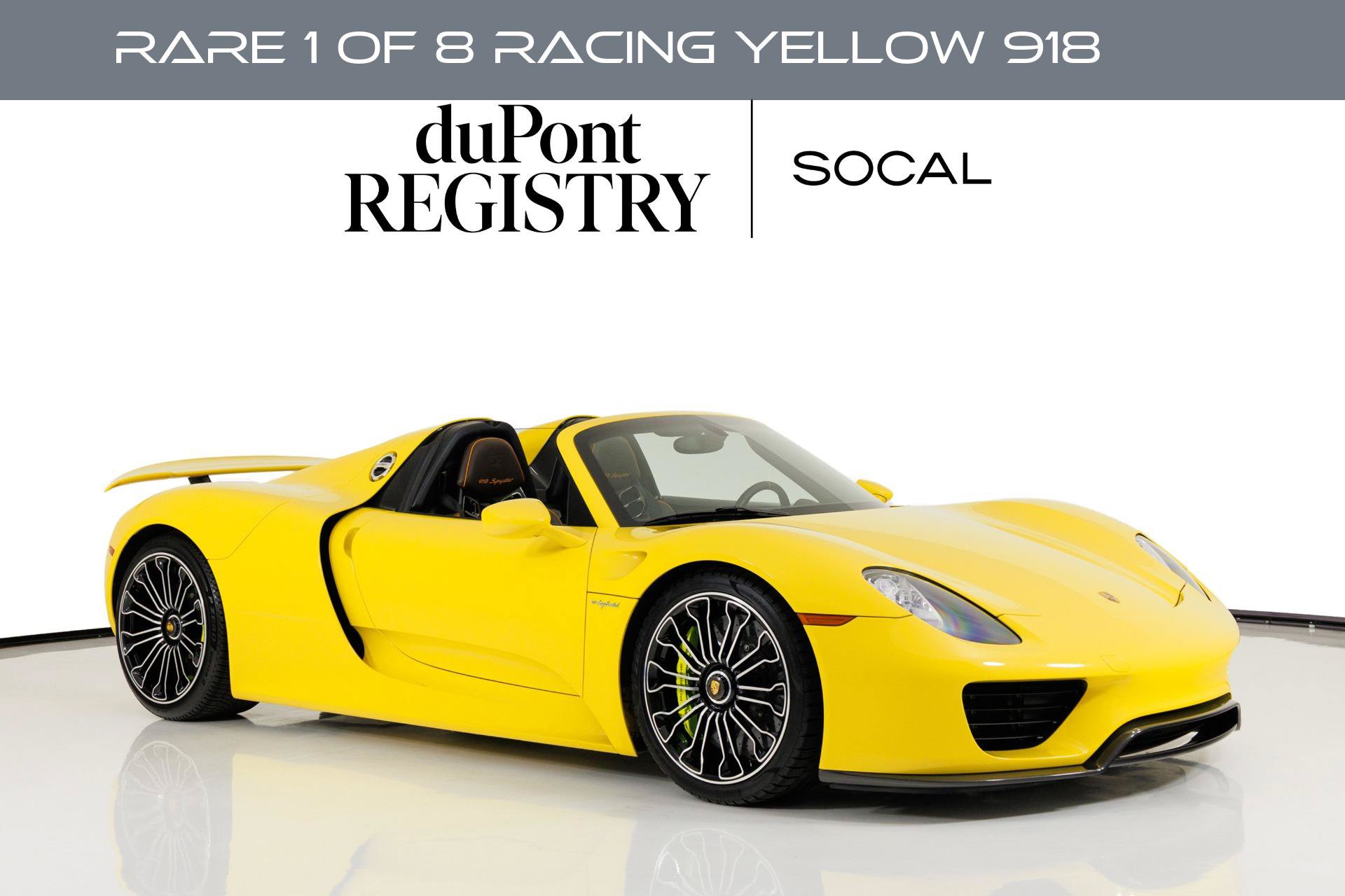 Used 2015 Porsche 918 Spyder