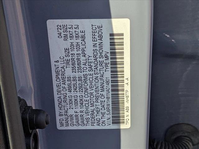 Used 2022 Honda CR-V EX-L image 17