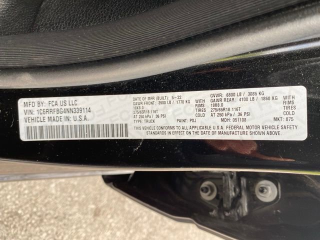 Used 2022 RAM 1500 Big Horn AWD/4WD image 45