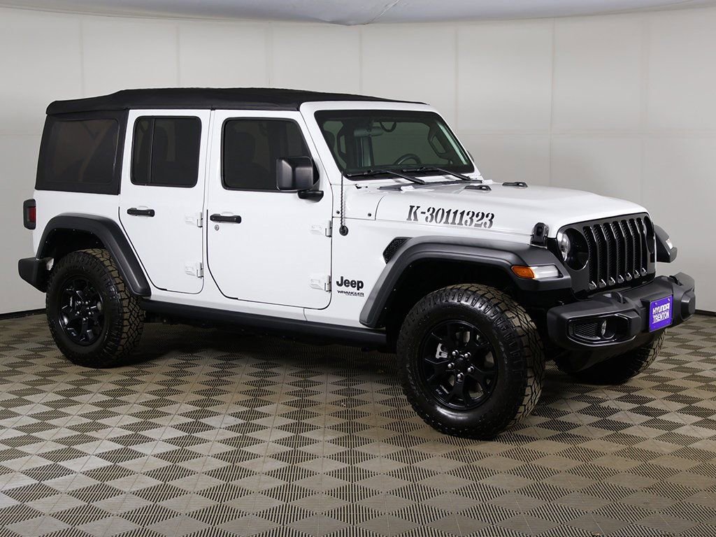 Used 2021 Jeep Wrangler Unlimited Sport image 2