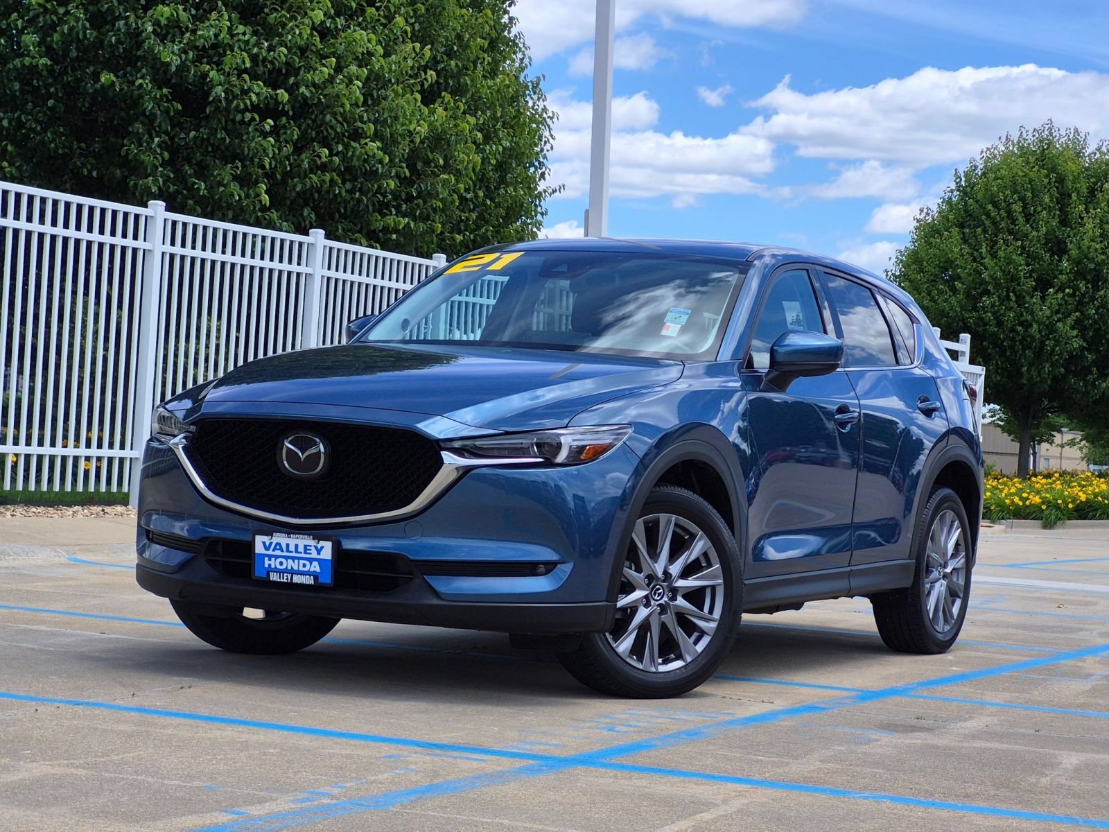 Used 2021 MAZDA CX-5 Grand Touring w/ GT Premium Package AWD/4WD image 2
