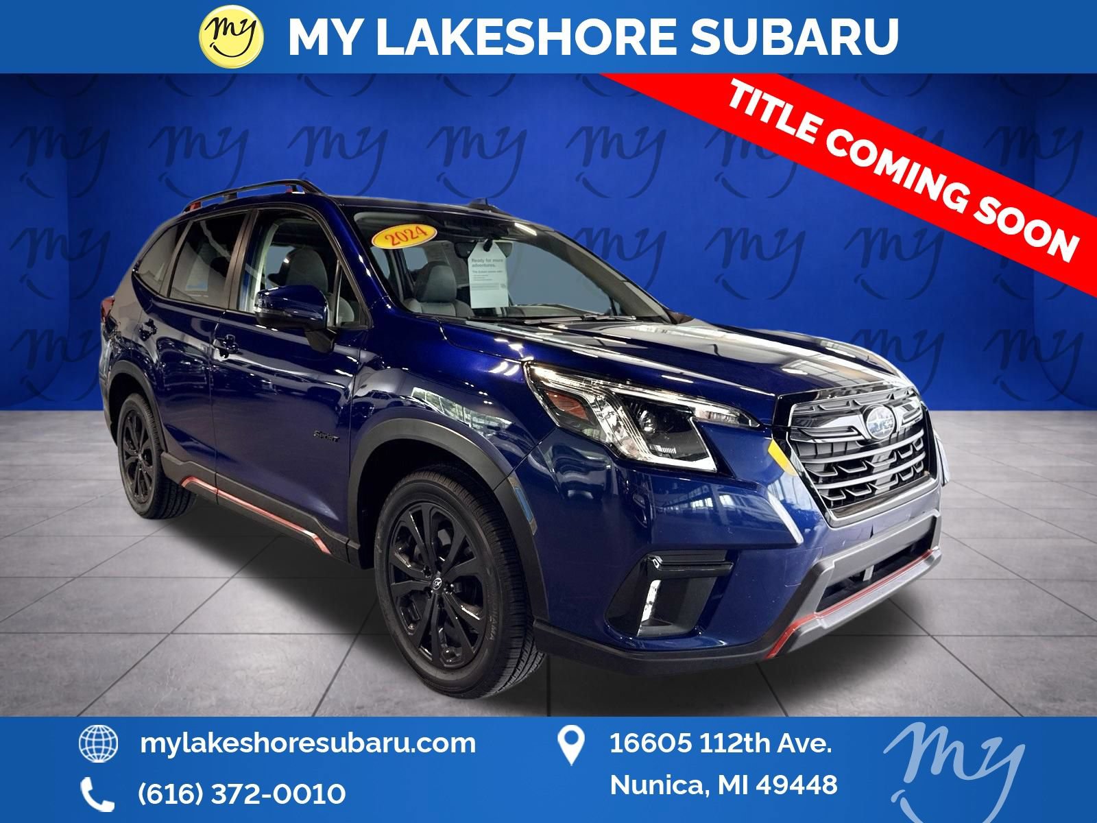 Certified 2024 Subaru Forester Sport AWD/4WD image 1