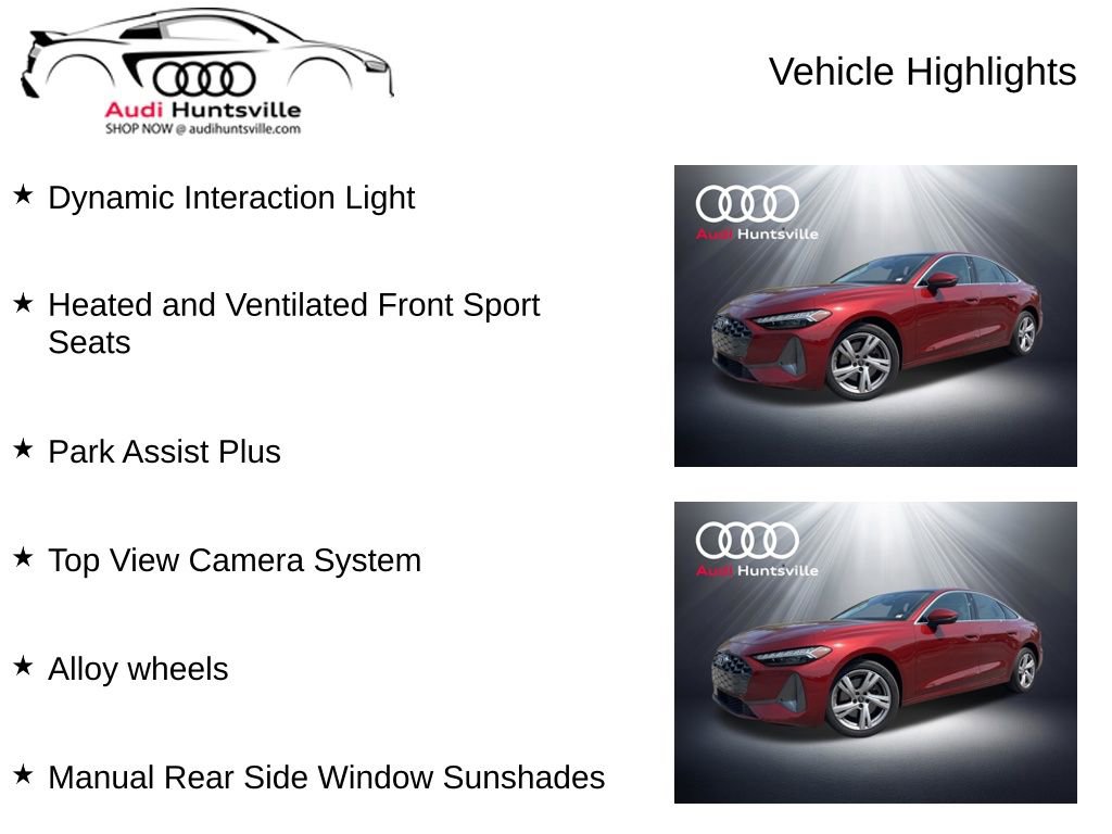 Used 2025 Audi A5 2.0T Premium Plus w/ Premium Plus image 14