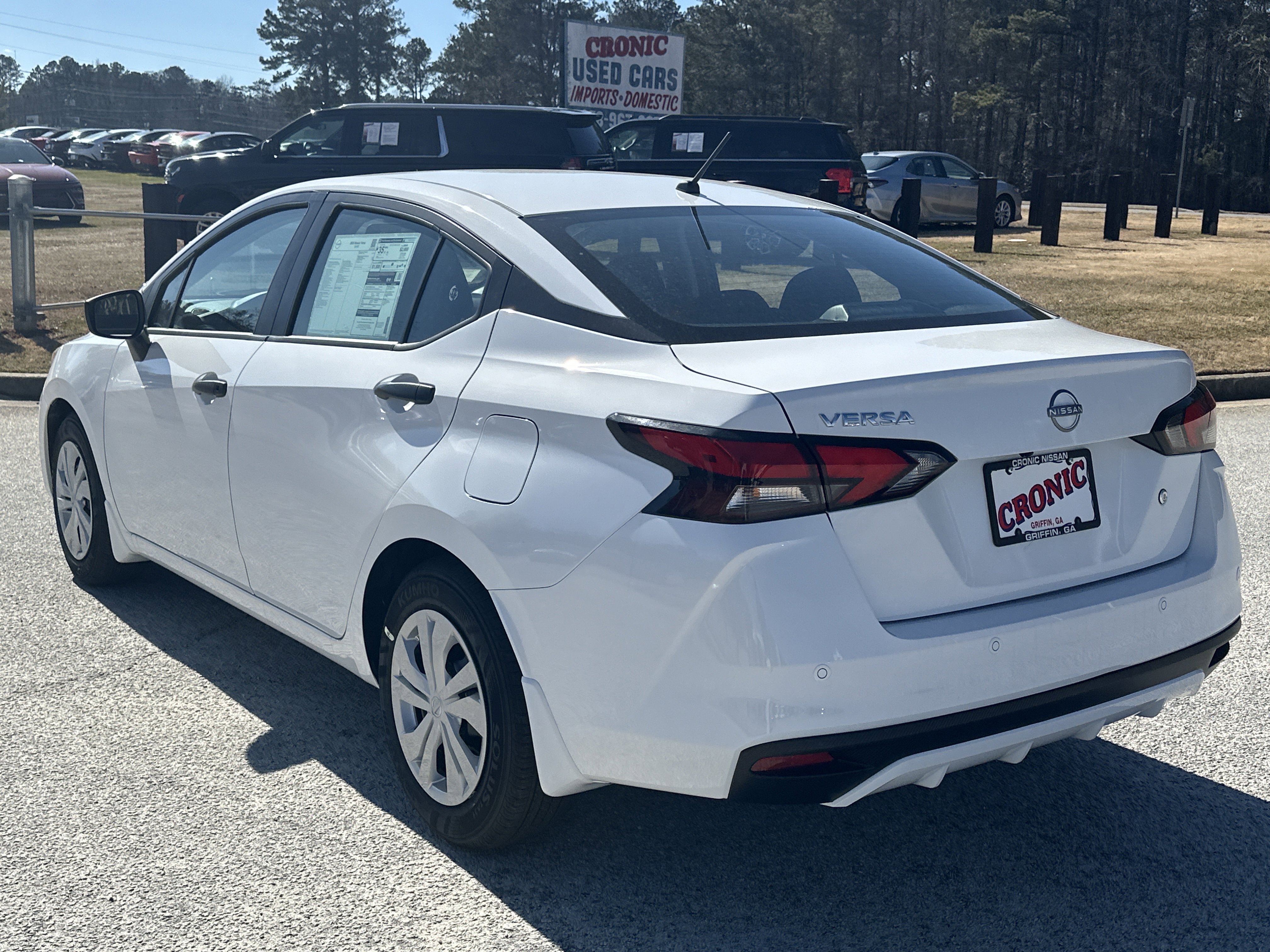 New 2025 Nissan Versa S w/ Trunk Package FWD image 7