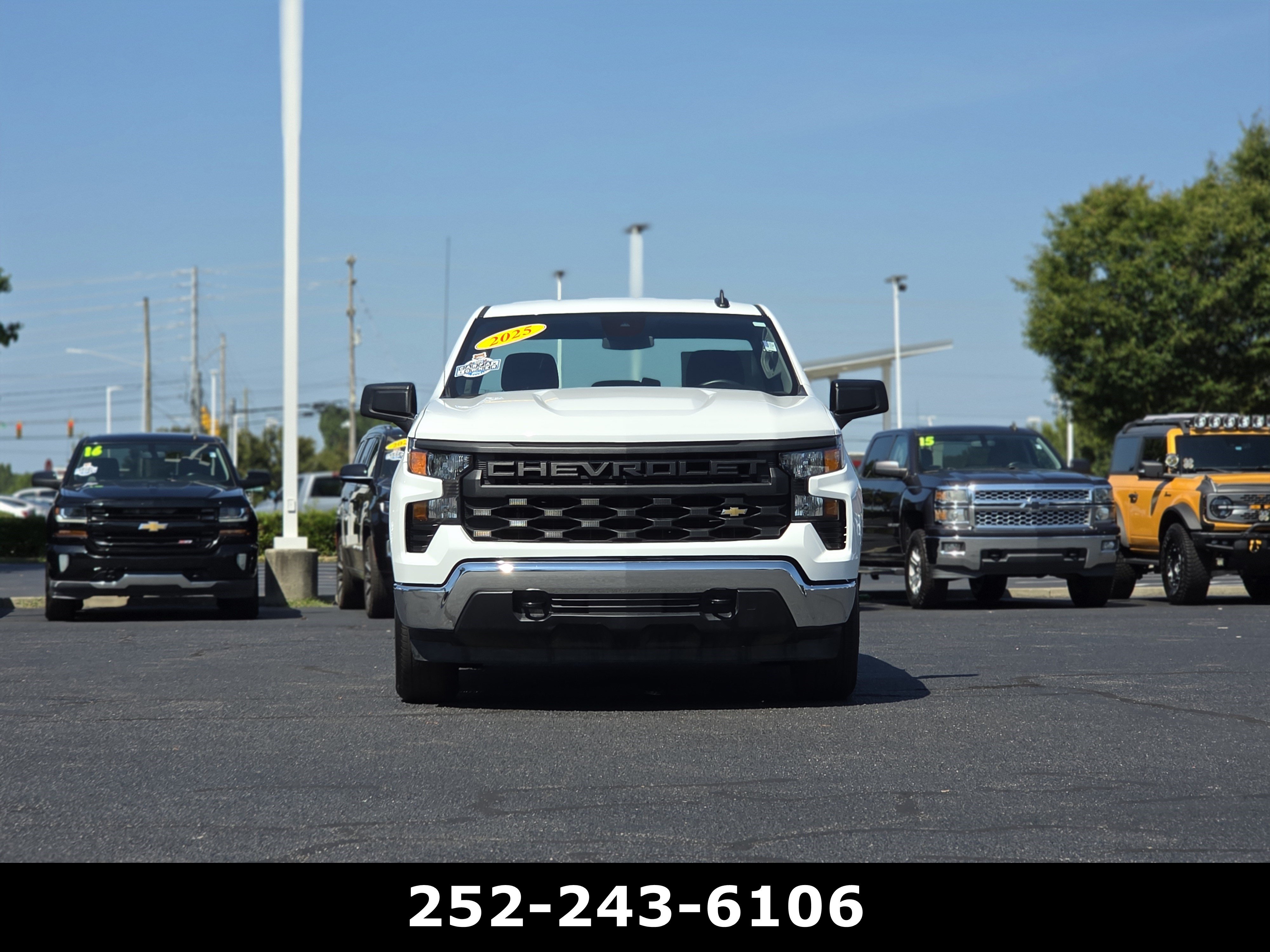 Used 2025 Chevrolet Silverado 1500 W/T RWD image 2