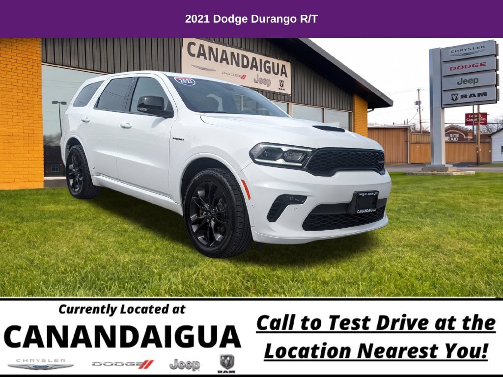 Used 2021 Dodge Durango R/T w/ Blacktop Package AWD/4WD 360° Tour