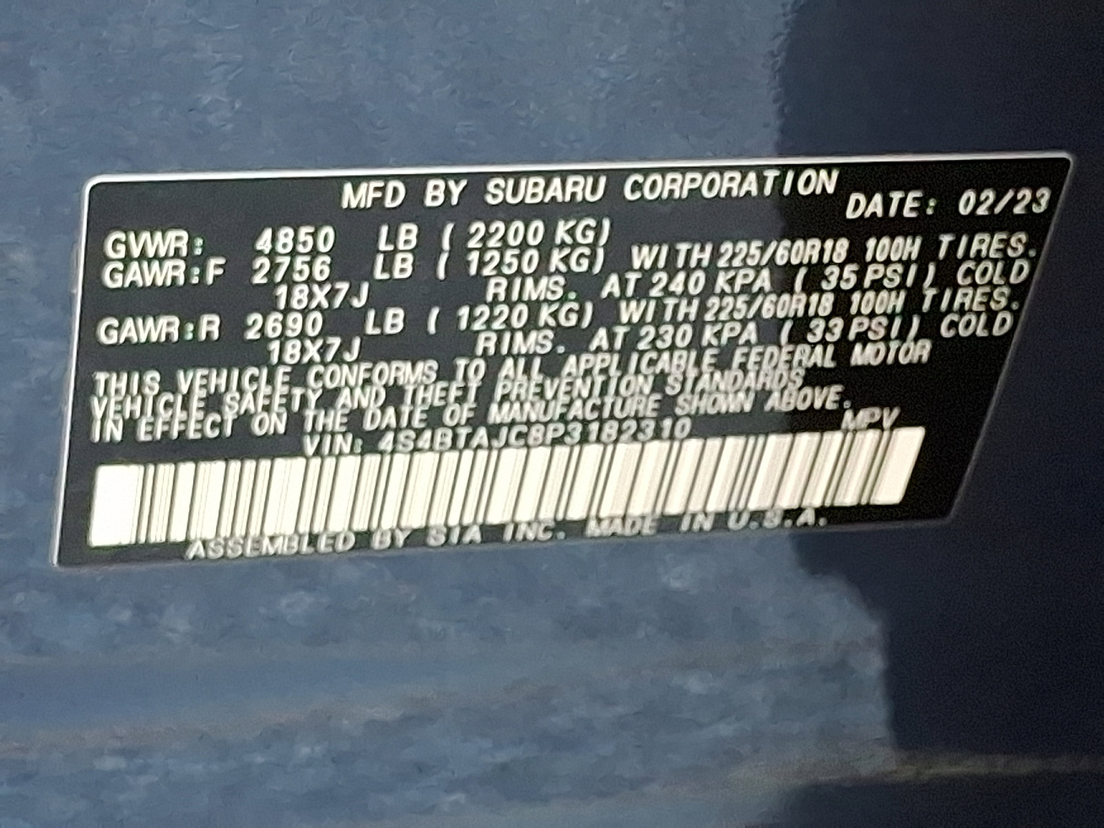 Certified 2023 Subaru Outback Onyx Edition image 26