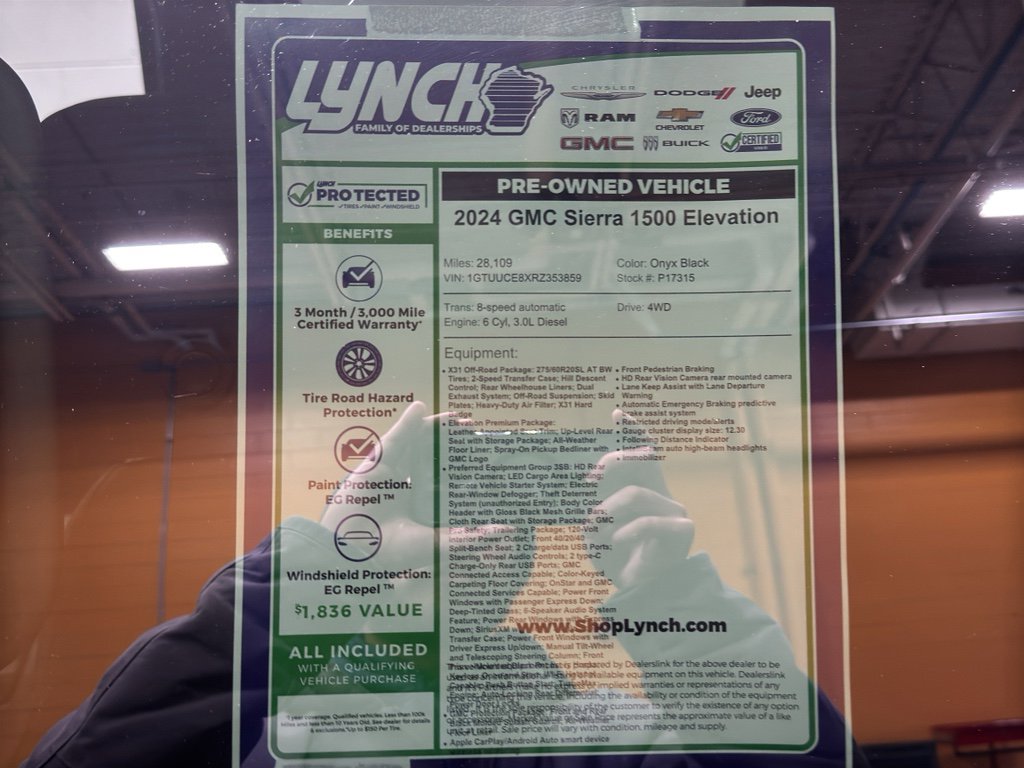 Used 2024 GMC Sierra 1500 Elevation w/ Elevation Premium Package image 45