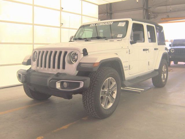 Used 2022 Jeep Wrangler Unlimited Sahara w/ LED Lighting Group