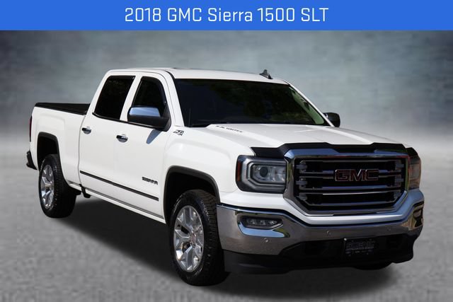 Used 2018 GMC Sierra 1500 SLT w/ SLT Premium Package AWD/4WD image 1
