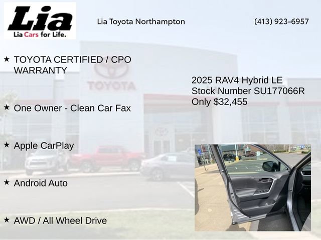 Used 2025 Toyota RAV4 LE image 7