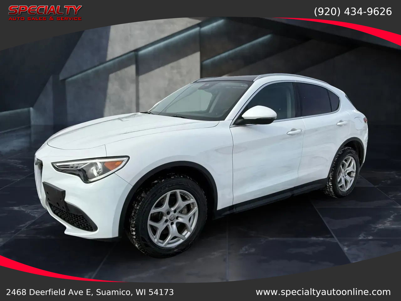 Used 2020 Alfa Romeo Stelvio Sport Utility 4D w/ Cold Weather Package image 6