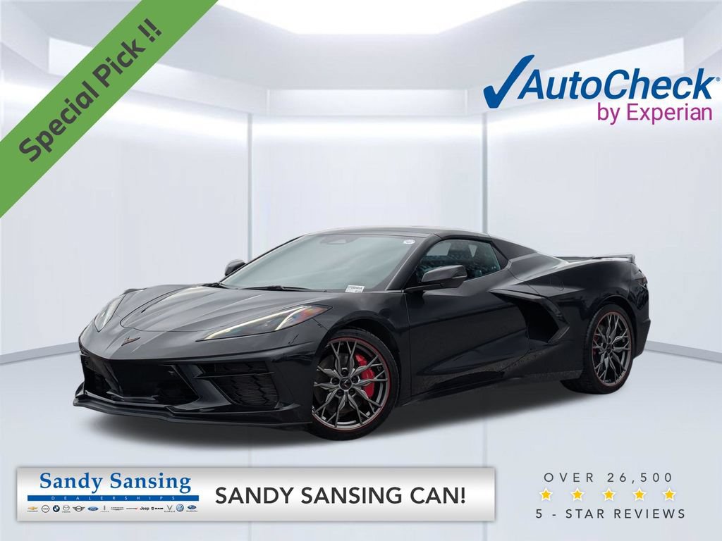 Used 2024 Chevrolet Corvette Stingray Premium Conv w/ Z51 Performance Package RWD image 1