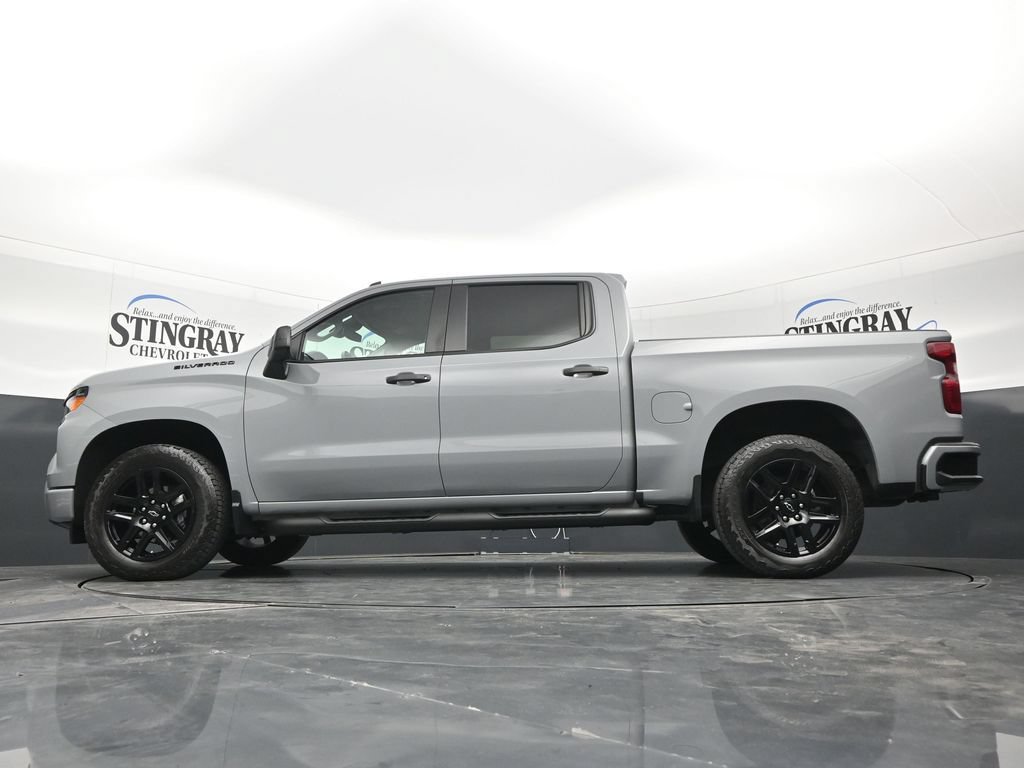 Certified 2024 Chevrolet Silverado 1500 Custom w/ Turbomax Blackout Package RWD image 32