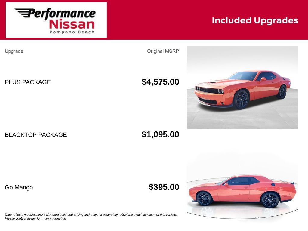 Used 2023 Dodge Challenger GT w/ Plus Package RWD image 7