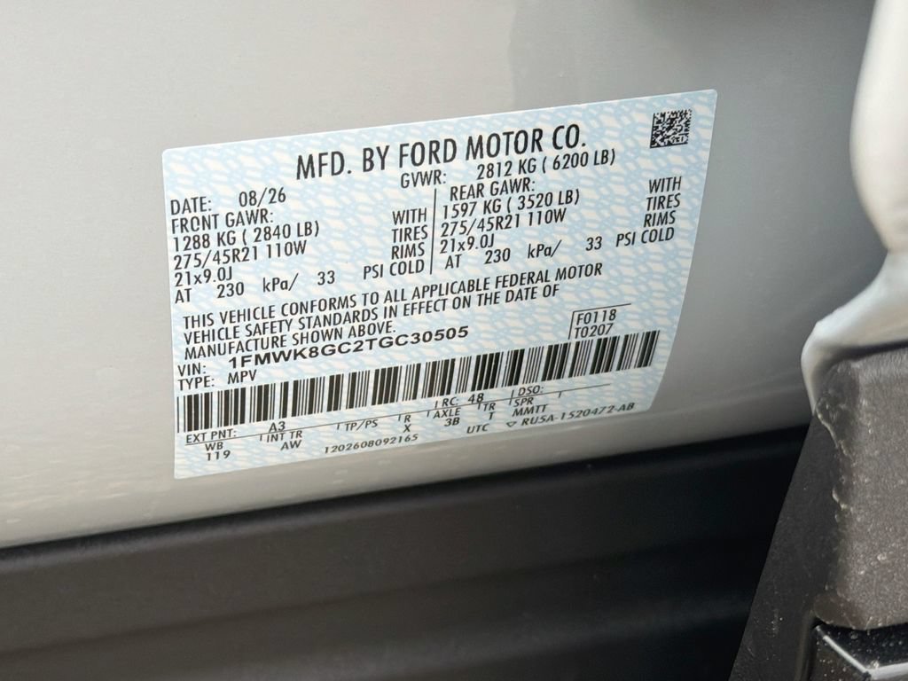 New 2026 Ford Explorer ST AWD/4WD image 35