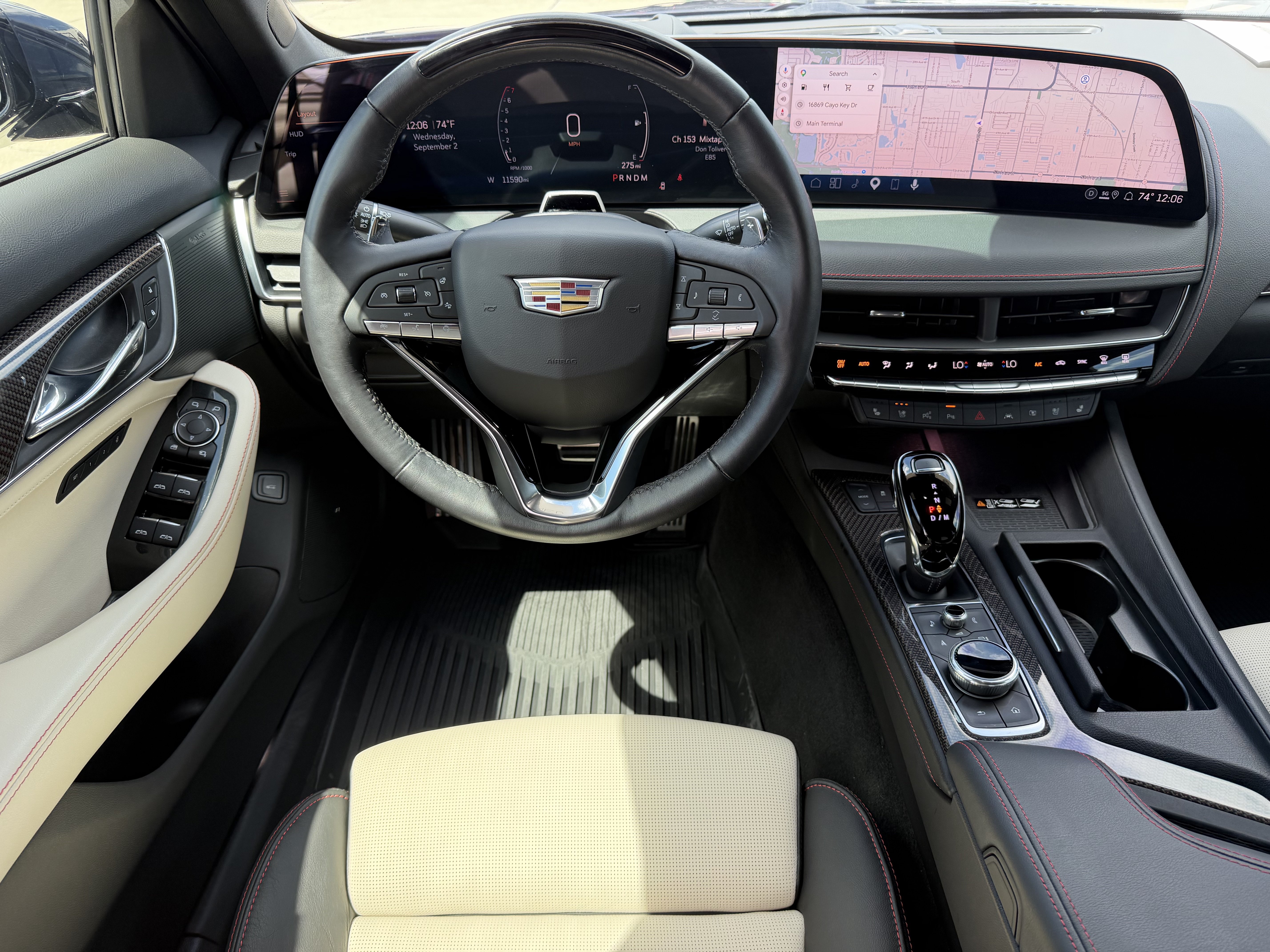 Certified 2025 Cadillac CT5 Sport w/ Technology Package RWD image 16