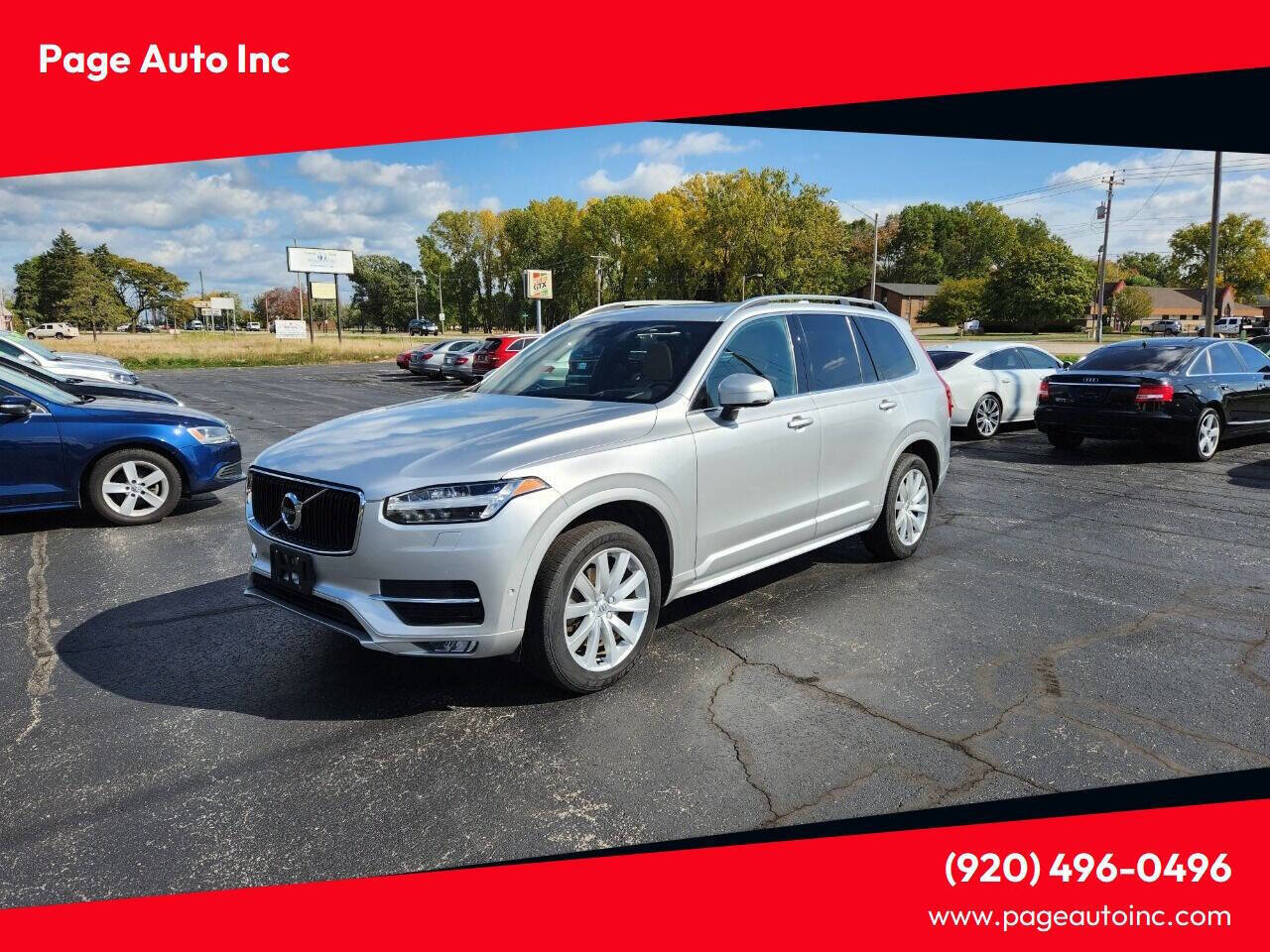 Used 2019 Volvo XC90 T6 Momentum w/ Advanced Package image 1