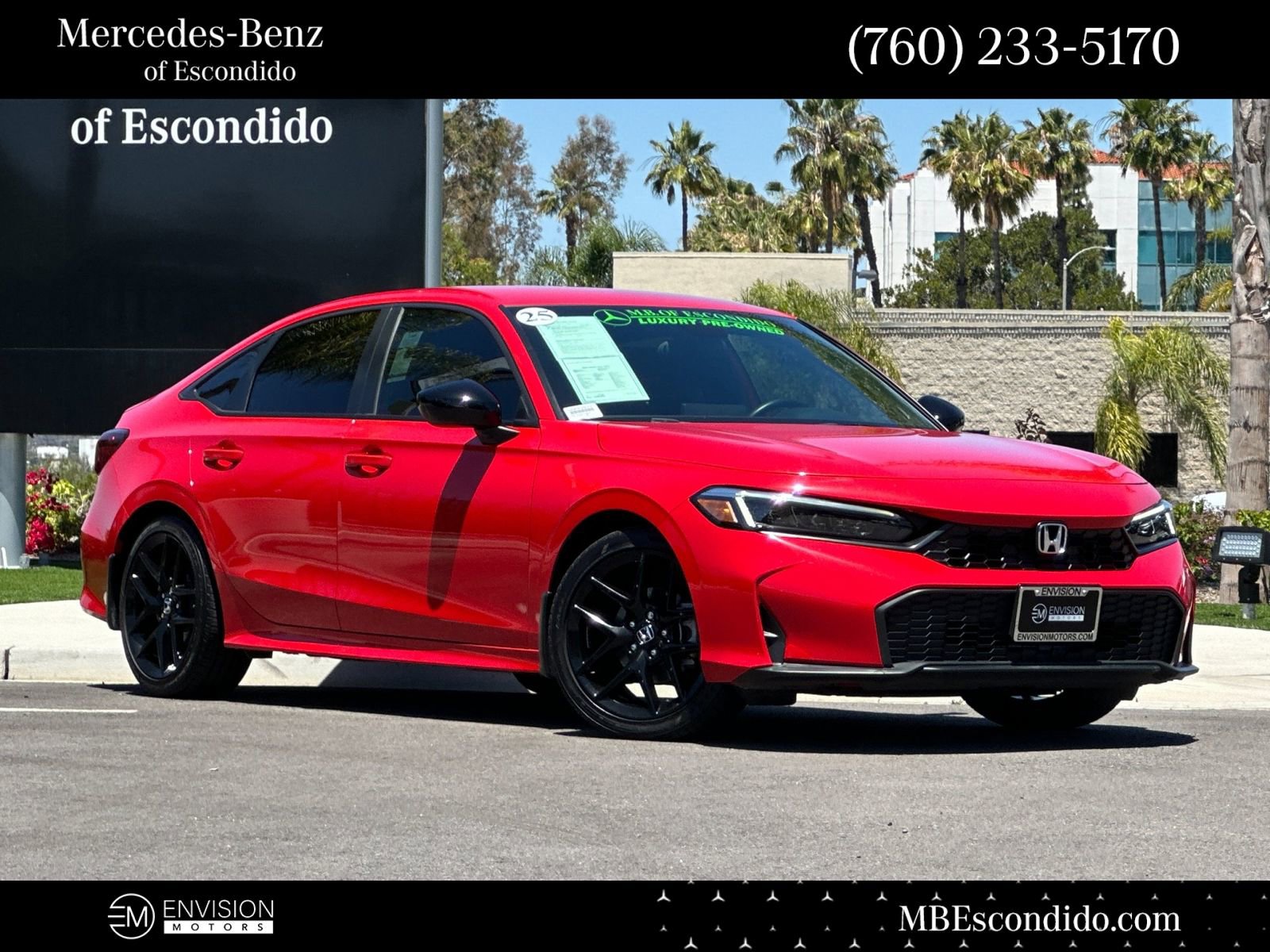 Used 2025 Honda Civic Sport